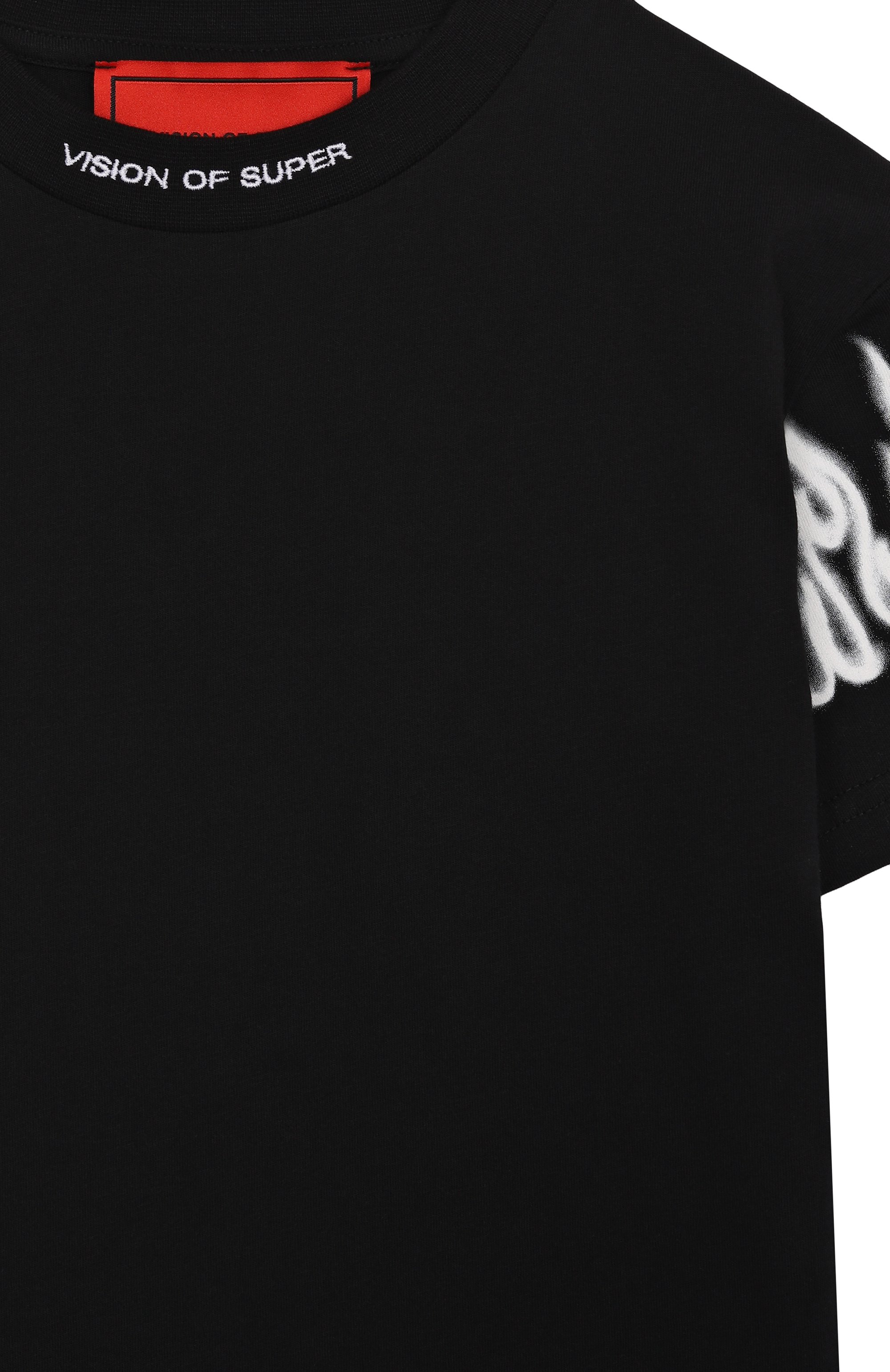 Хлопковая футболка VISION OF SUPER, арт. VSK00523, фото 3