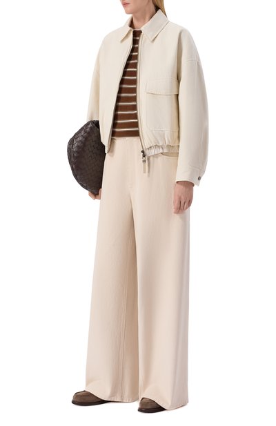Футболка из шерсти и кашемира BRUNELLO CUCINELLI, арт. M14854100, фото 2