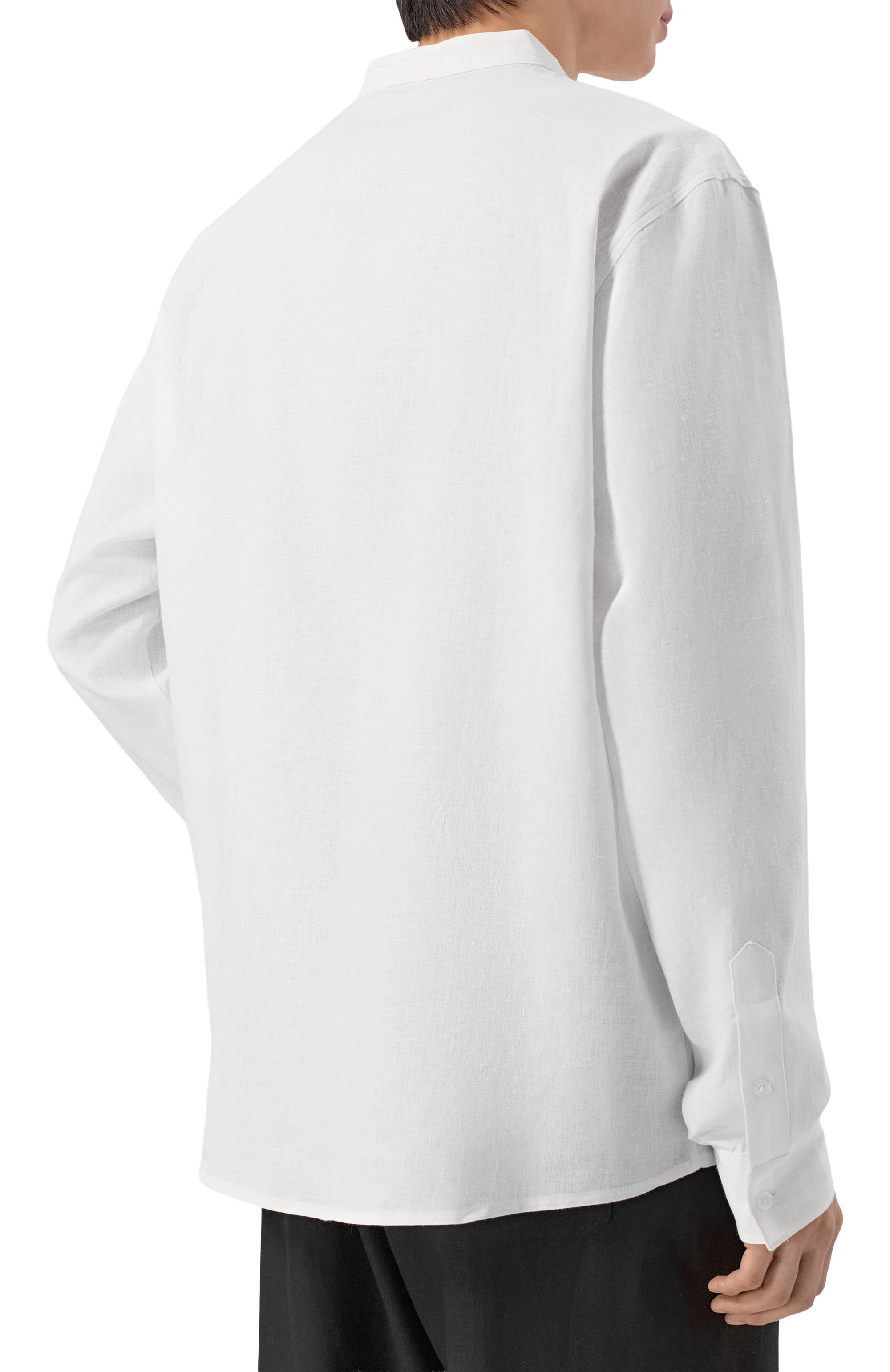 Рубашка изо льна и вискозы HINNOMINATE, арт. HMABM01550, фото 4