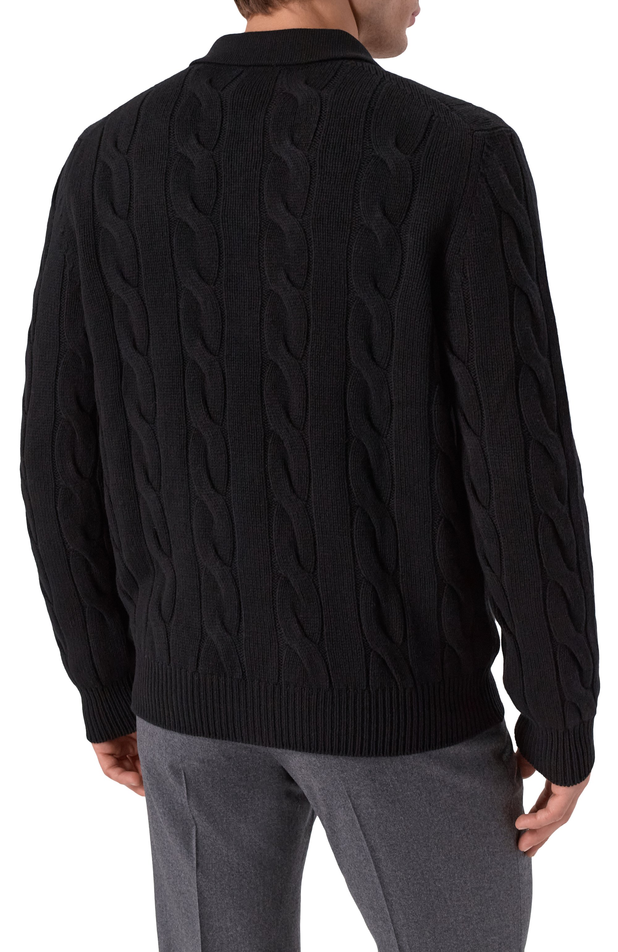 Кардиган из шерсти и кашемира GRAN SASSO, арт. 13180/19652, фото 4