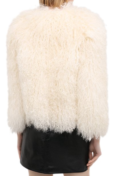 Шуба из козы SAINT LAURENT, арт. 626427/Y7SN2, фото 4