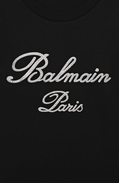 Хлопковая футболка BALMAIN, арт. BV8Q51, фото 3