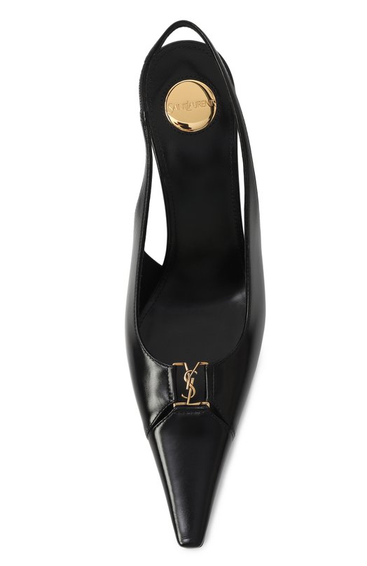 Кожаные туфли Babylone Breteuil 90 Saint Laurent 806685/AAESX Чёрный  806685/AAESX Фото 6