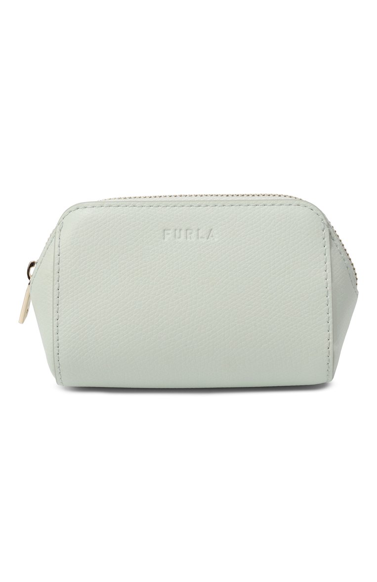 Женская набор из двух косметичек furla camelia FURLA светло-зеленого цвета, арт. WE00453/BX3885 | Фото 5 (Нос: Не проставлено; Материал: Натуральная кожа)