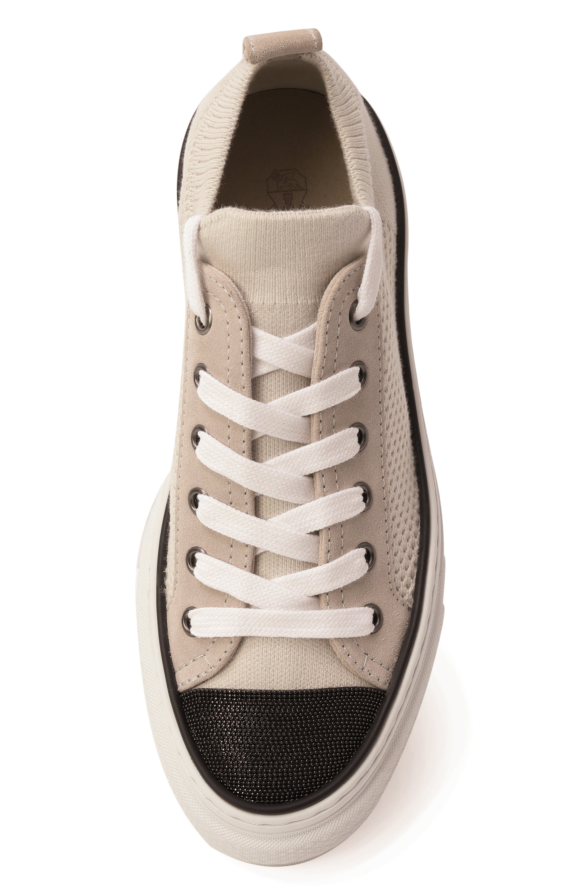 Комбинированные кеды BRUNELLO CUCINELLI, арт. MZ35G2650, фото 6