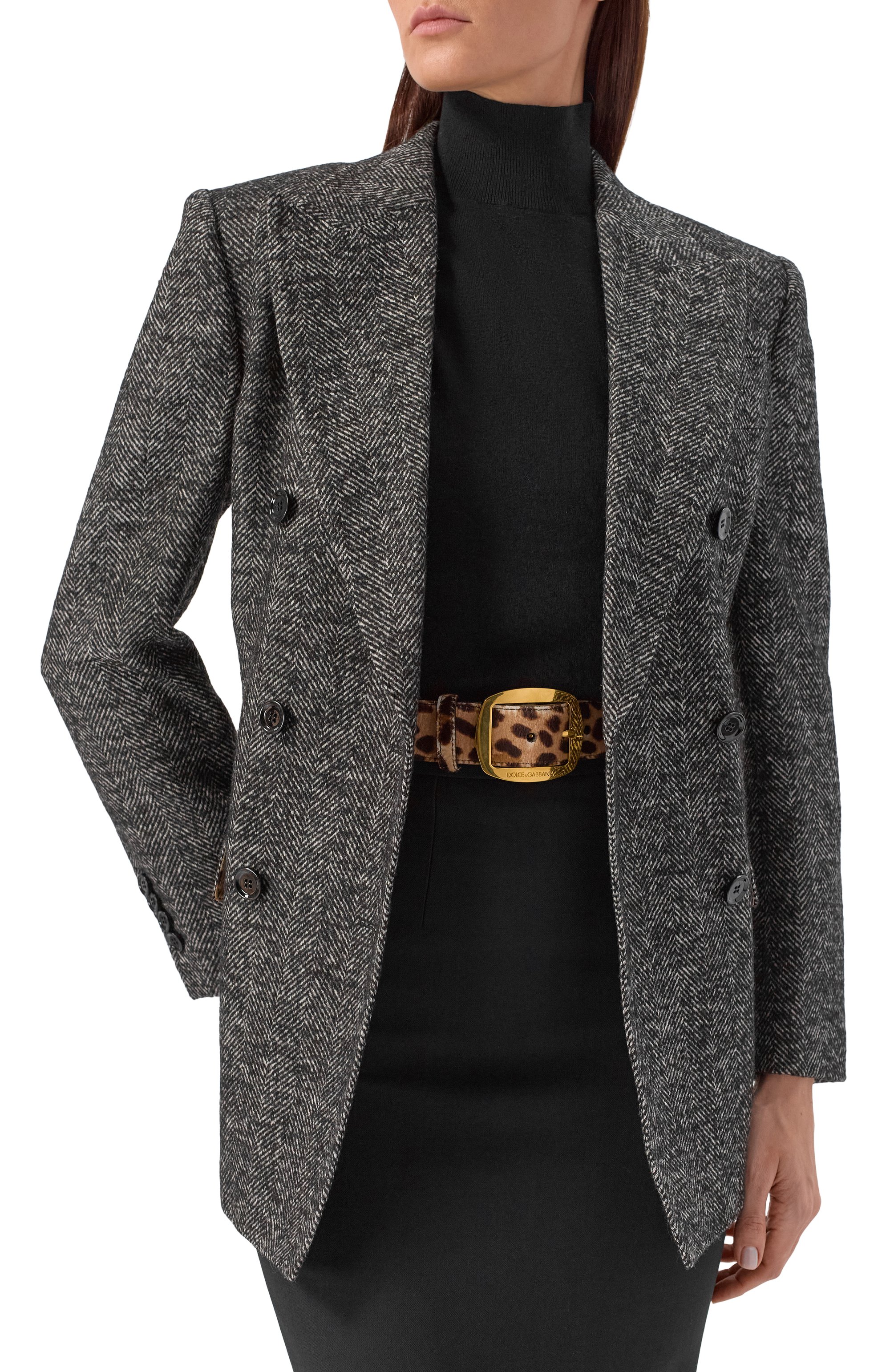 Кожаный ремень DOLCE & GABBANA, арт. BE4609/AV769, фото 2