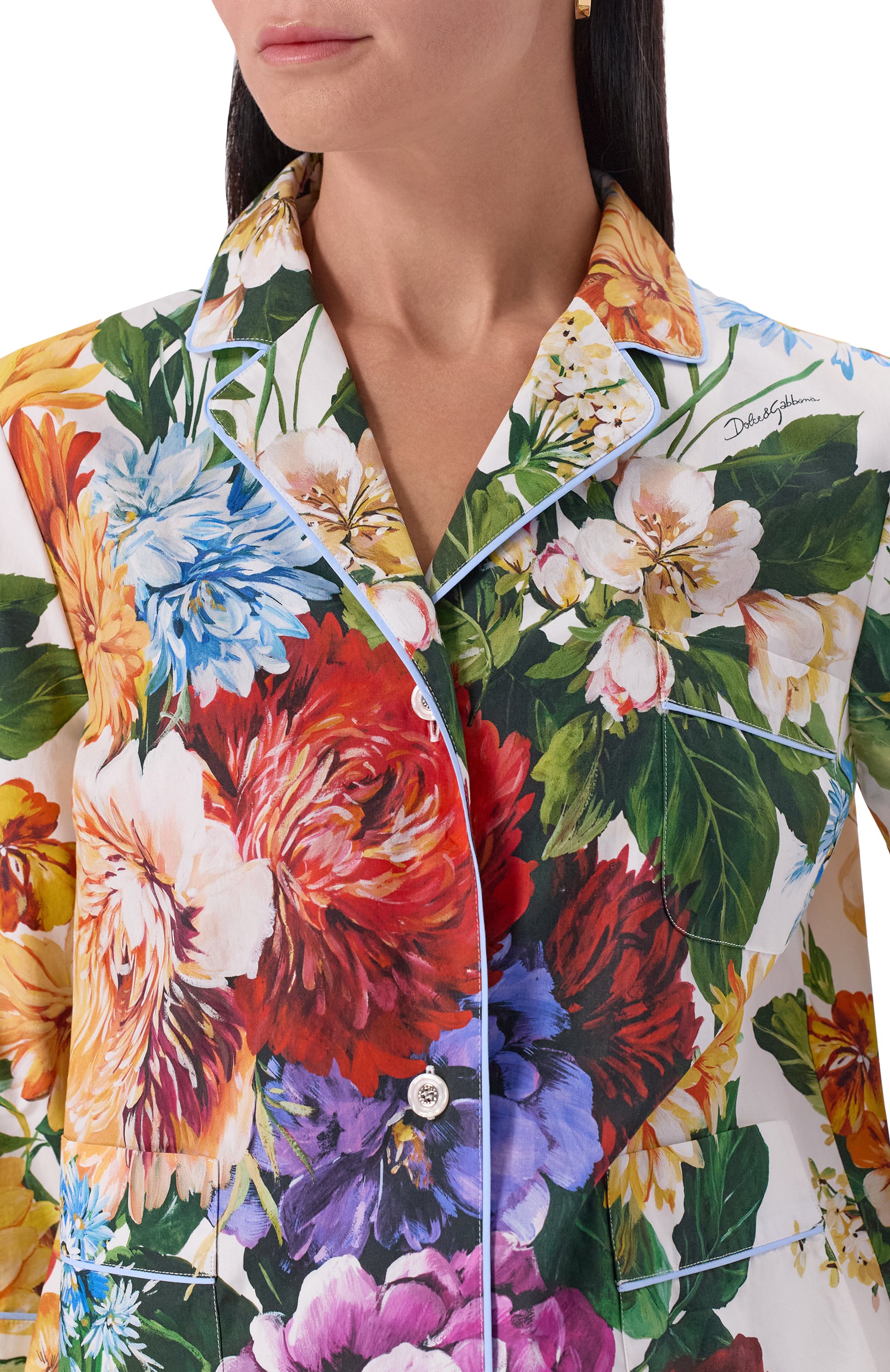 Хлопковая рубашка DOLCE & GABBANA, арт. F5T65T/HS5TR, фото 5