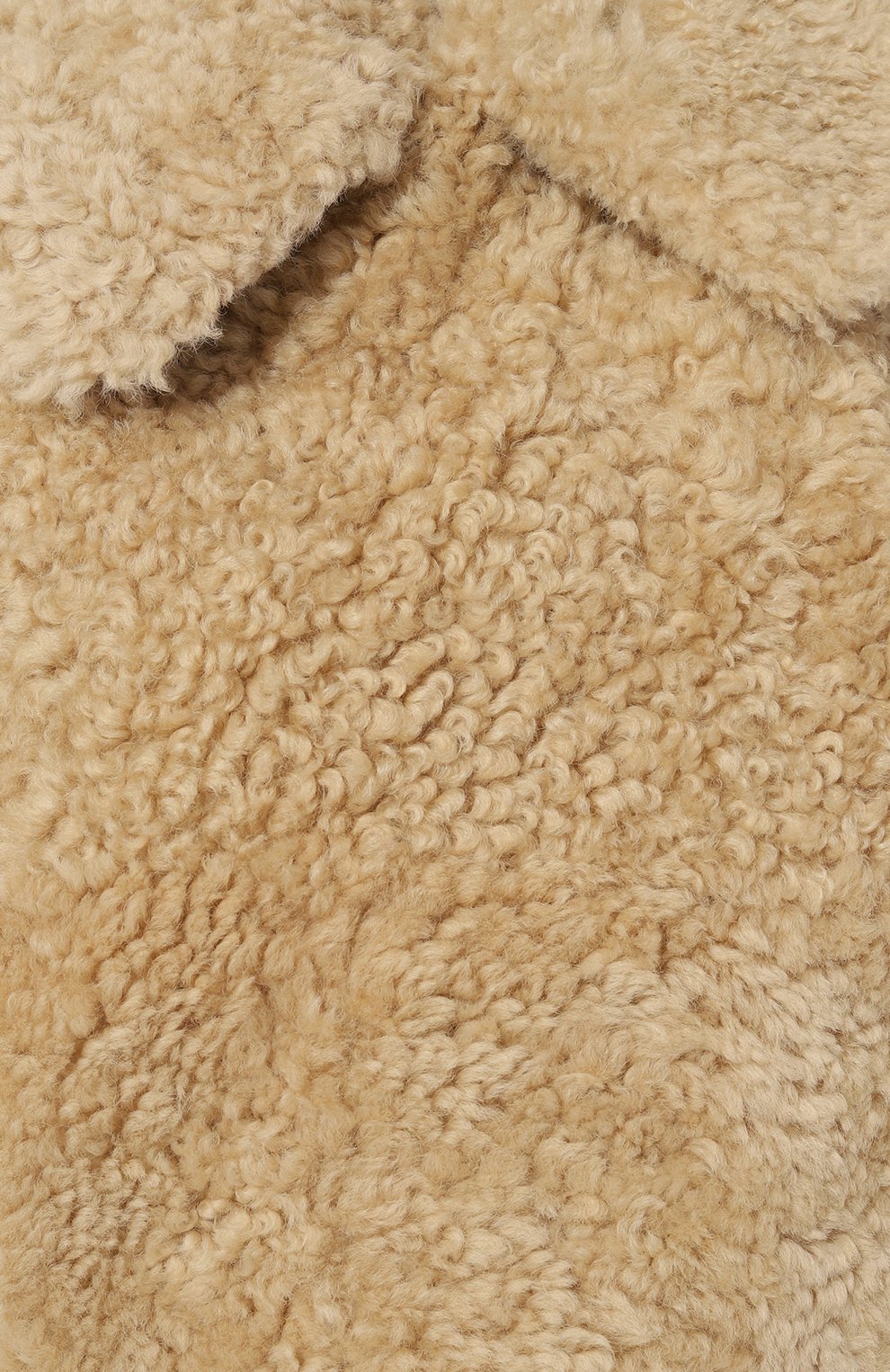 Шуба из овчины PETAR PETROV бежевого цвета по цене 527500 руб., арт. F24LM5, фото 5 Шуба из овчины PETAR PETROV, арт. F24LM5, фото 5