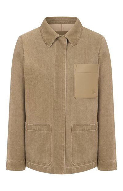 Женская джинсовая куртка YVES SALOMON, арт. 24EFV02369B06W/A8166