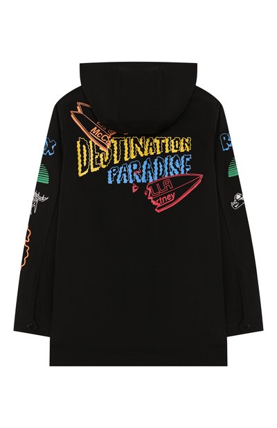 Парка STELLA MCCARTNEY черного цвета по цене 9950 руб., арт. 589441/S0KD4, фото 2 Парка STELLA MCCARTNEY, арт. 589441/S0KD4, фото 2