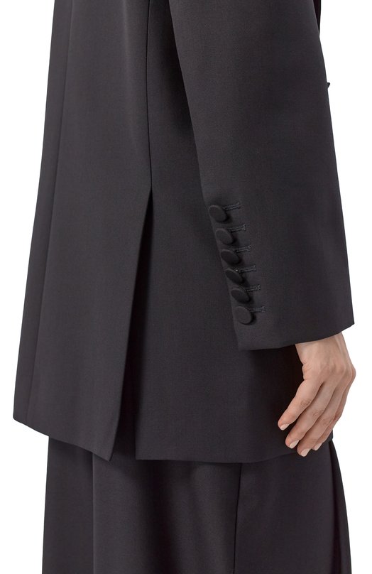 Шерстяной жакет Nina Ricci 25ACVE002/WV0324 Чёрный  25ACVE002/WV0324 Фото 5