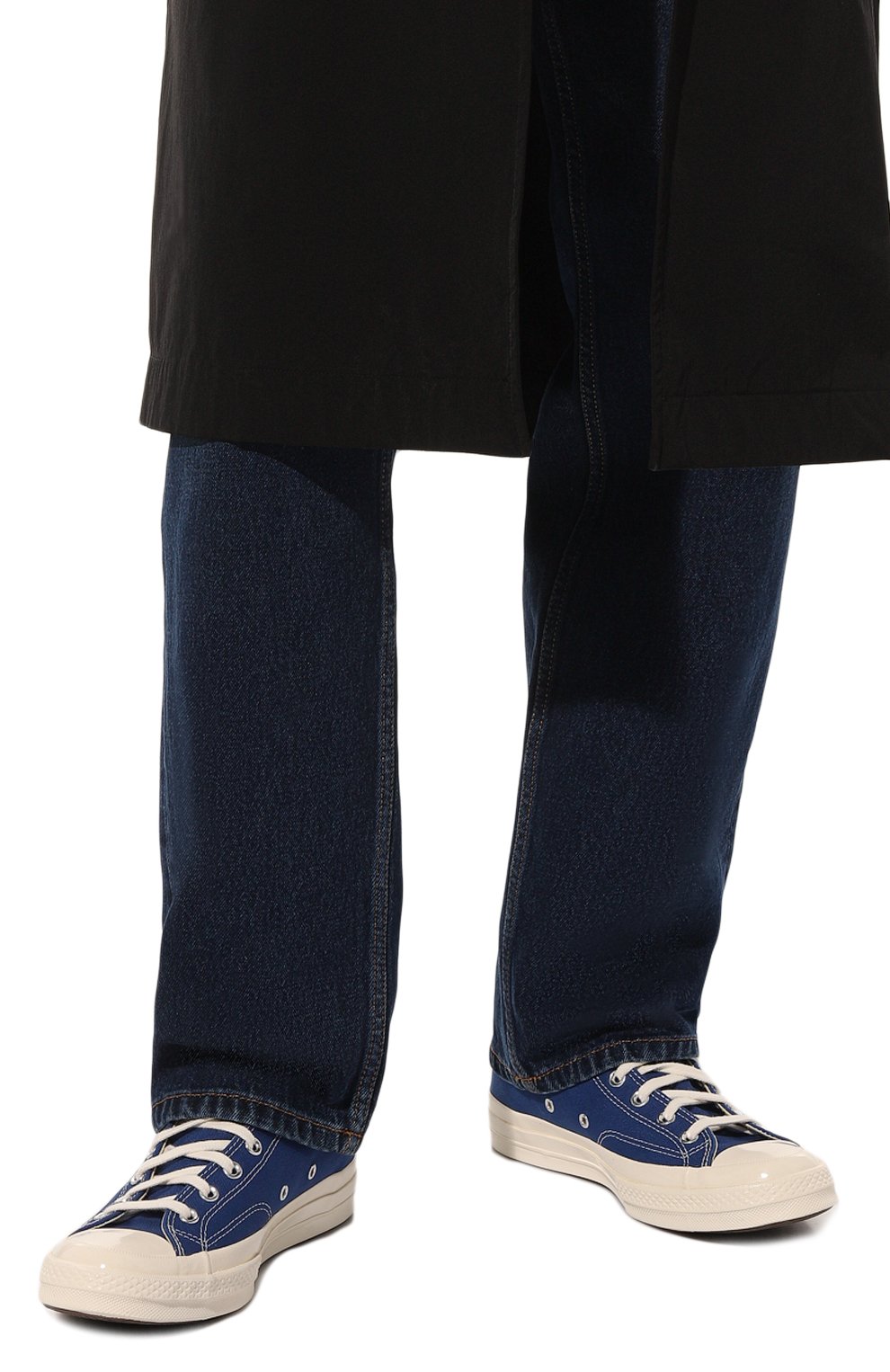 Текстильные кеды comme des garcons play x converse COMME DES GARCONS PLAY, арт. 171846, фото 3