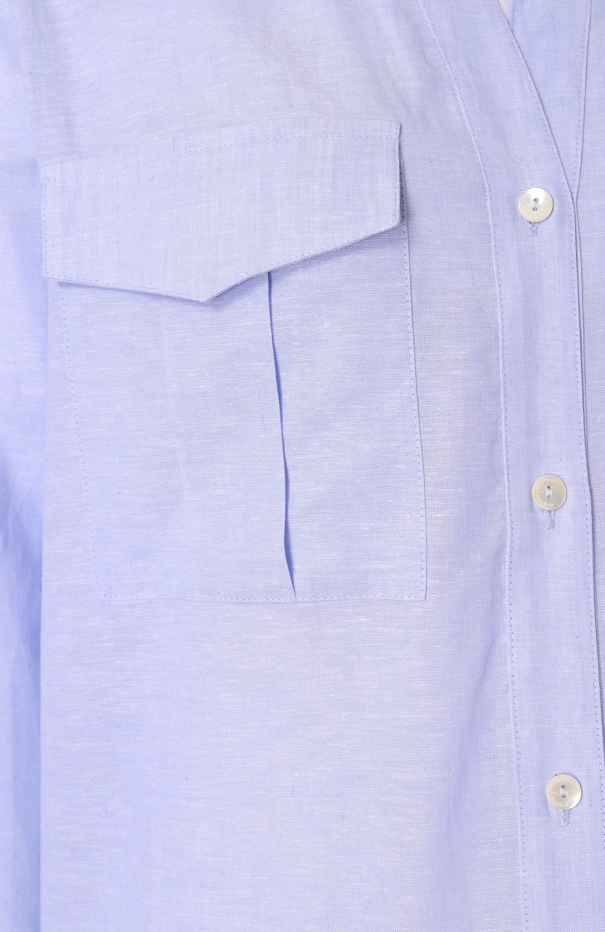 Рубашка изо льна и хлопка PIETRO BRUNELLI, арт. CA2474/LI0018, фото 6