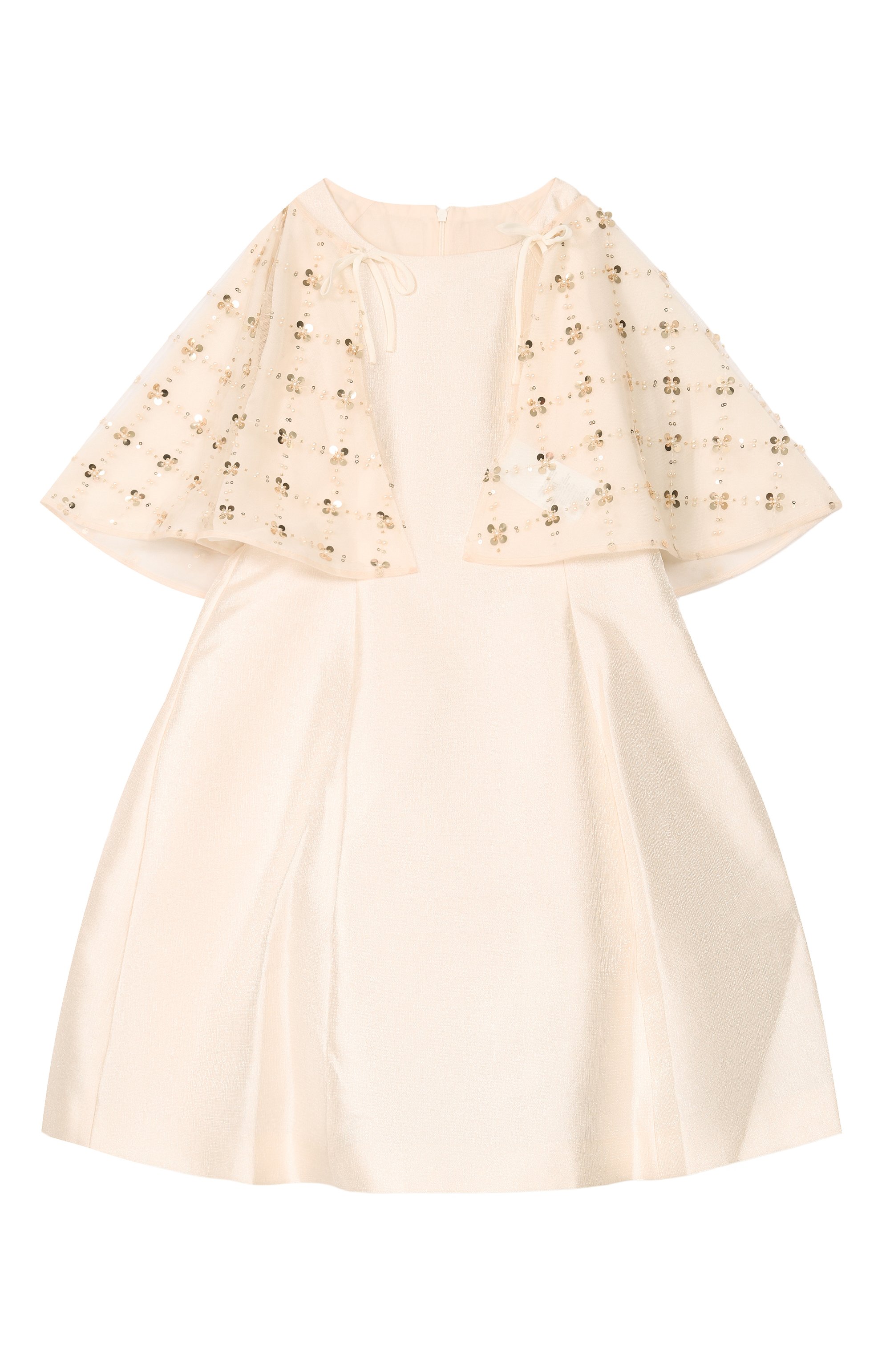 Атласное платье MONNALISA, арт. 71G919RM, фото 1