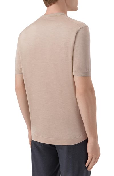 Шелковая футболка STEFANO RICCI, арт. K919512G10/R25190_001, фото 4