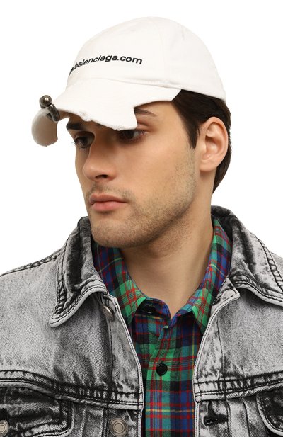 Хлопковая бейсболка BALENCIAGA, арт. 750716/410B2, фото 2