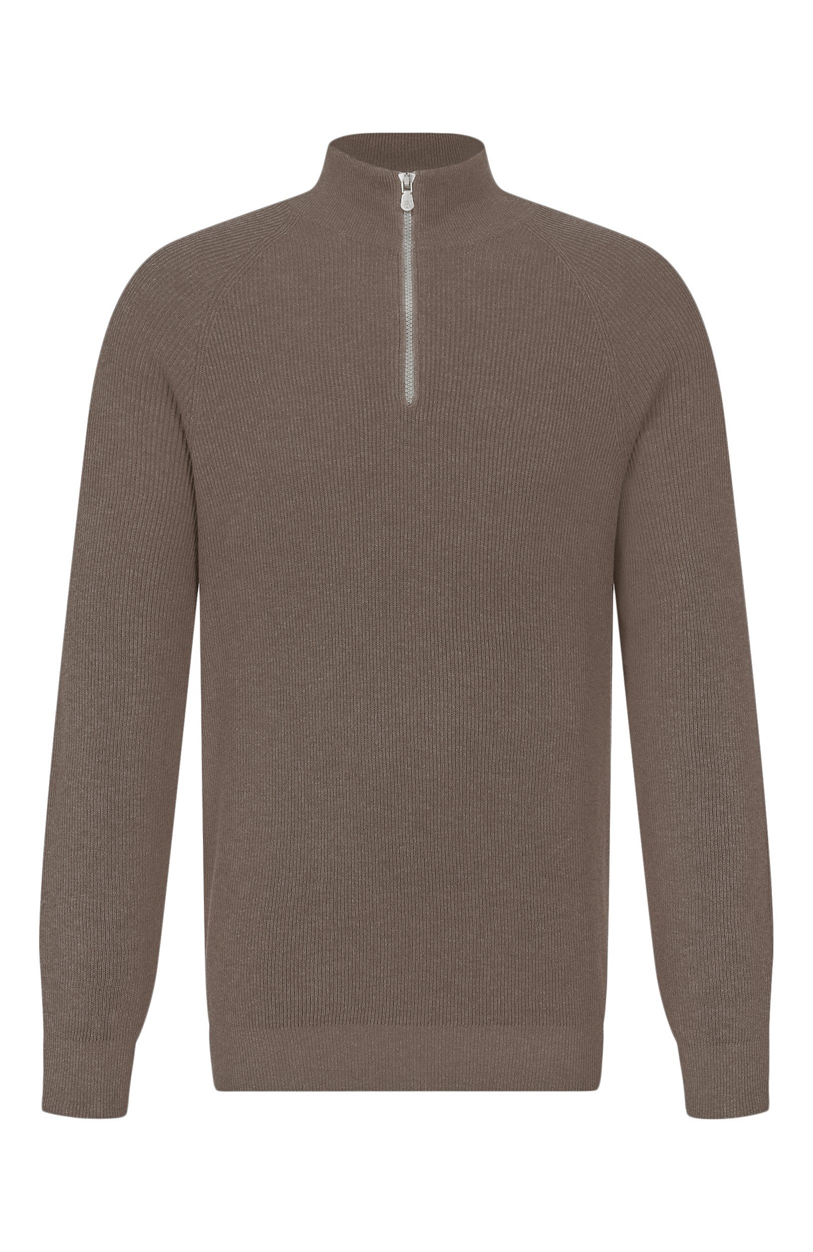 Хлопковый джемпер BRUNELLO CUCINELLI хаки цвета по цене 115000 руб., арт. M29400104, фото 1 Хлопковый джемпер BRUNELLO CUCINELLI, арт. M29400104, фото 1