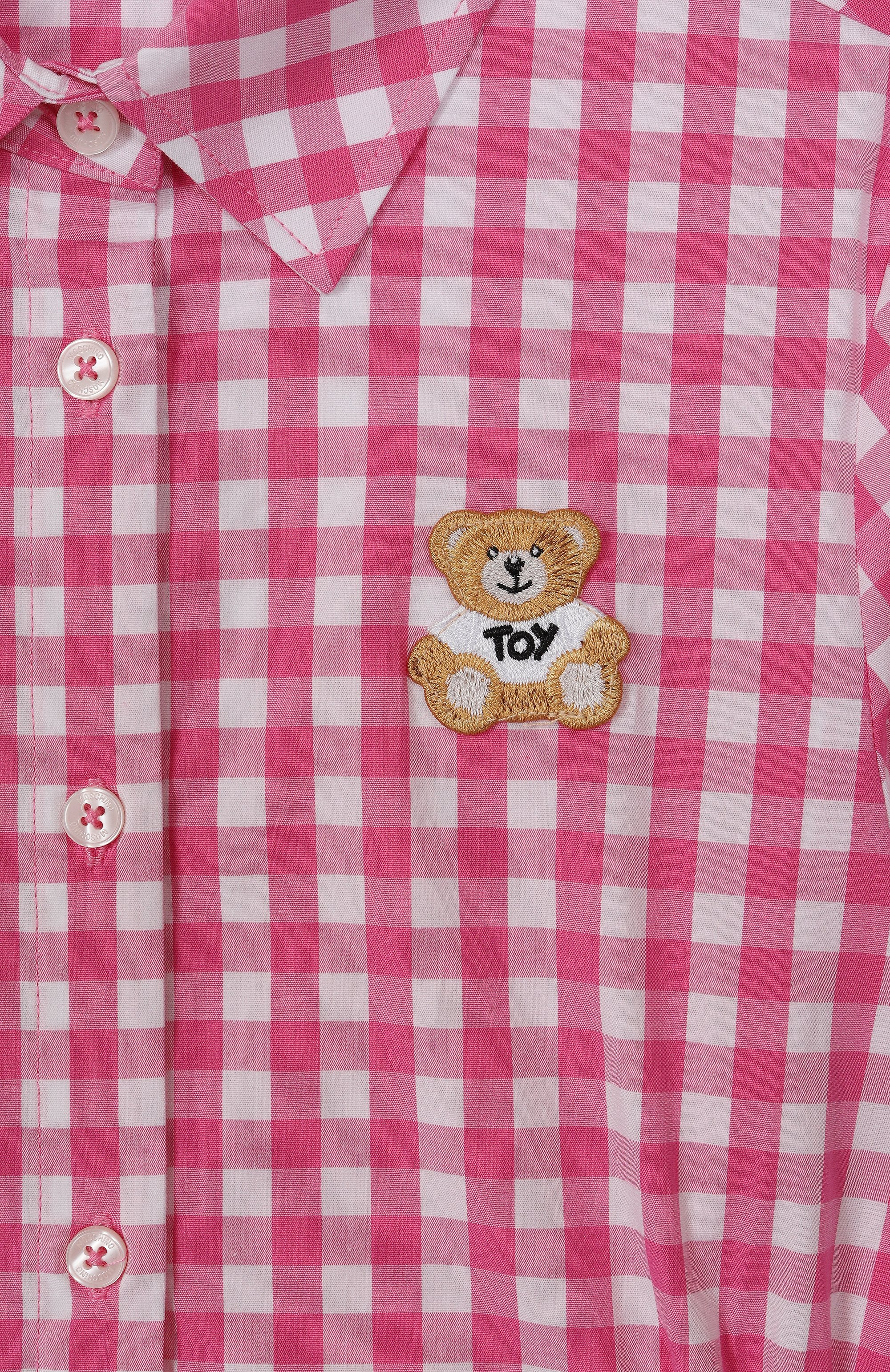 Хлопковое платье MOSCHINO, арт. HDV0G0/LME04/10-14, фото 3