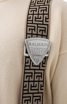 Мужской утепленный комбинезон balmain x rossignol BALMAIN черно-белого цвета, арт. WH2PR040/I705 | Фото 5 (Длина (брюки, джинсы): Стандартные; Рукава: Короткие; Материал внешний: Синтетический материал; Материал сплава: Проставлено; Стили: Спорт-шик; Материал подклада: Синтетический материал; Драгоценные камни: Проставлено; Кросс-КТ: другое)