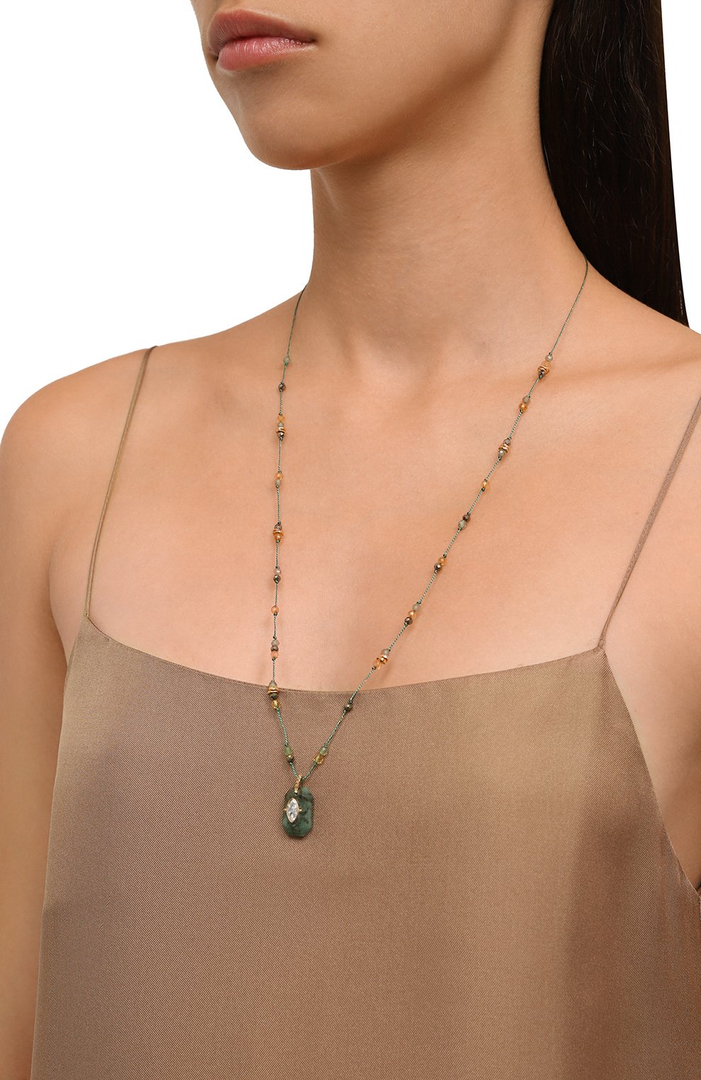 Подвеска HANKA_IN, арт. INS-C0-CRD-QLEM-PYR-AVEN/EMER-CZ-3M, фото 2