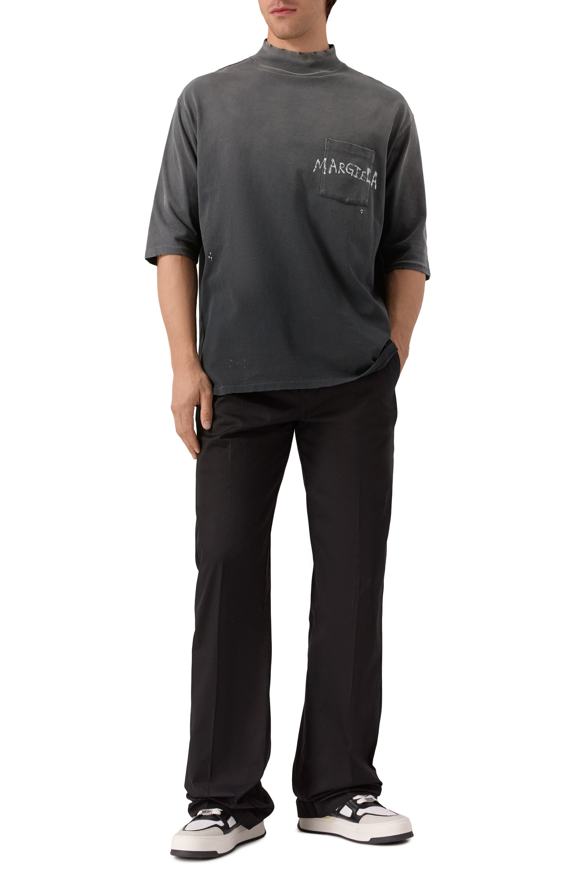 Хлопковая футболка MAISON MARGIELA, арт. S50GC0714/S24567, фото 2
