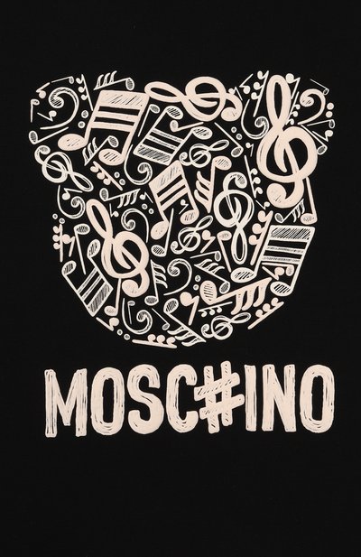 Хлопковый свитшот MOSCHINO, арт. HMF099/LDA58/4-8, фото 3