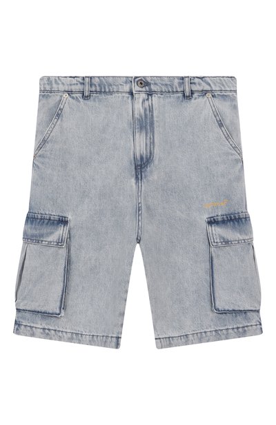 Джинсовые шорты-карго OFF-WHITE, арт. 0BYC002S25DEN002/12+