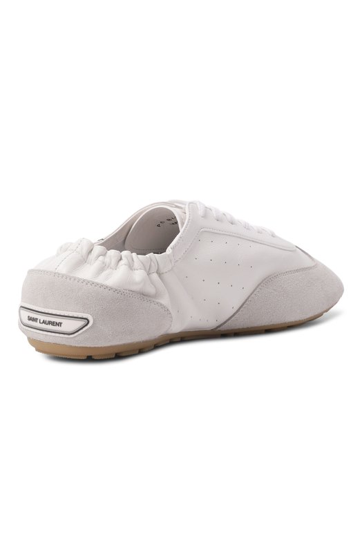 Кожаные кроссовки Lewis Saint Laurent 862568/AAGB9 Белый  862568/AAGB9 Фото 4