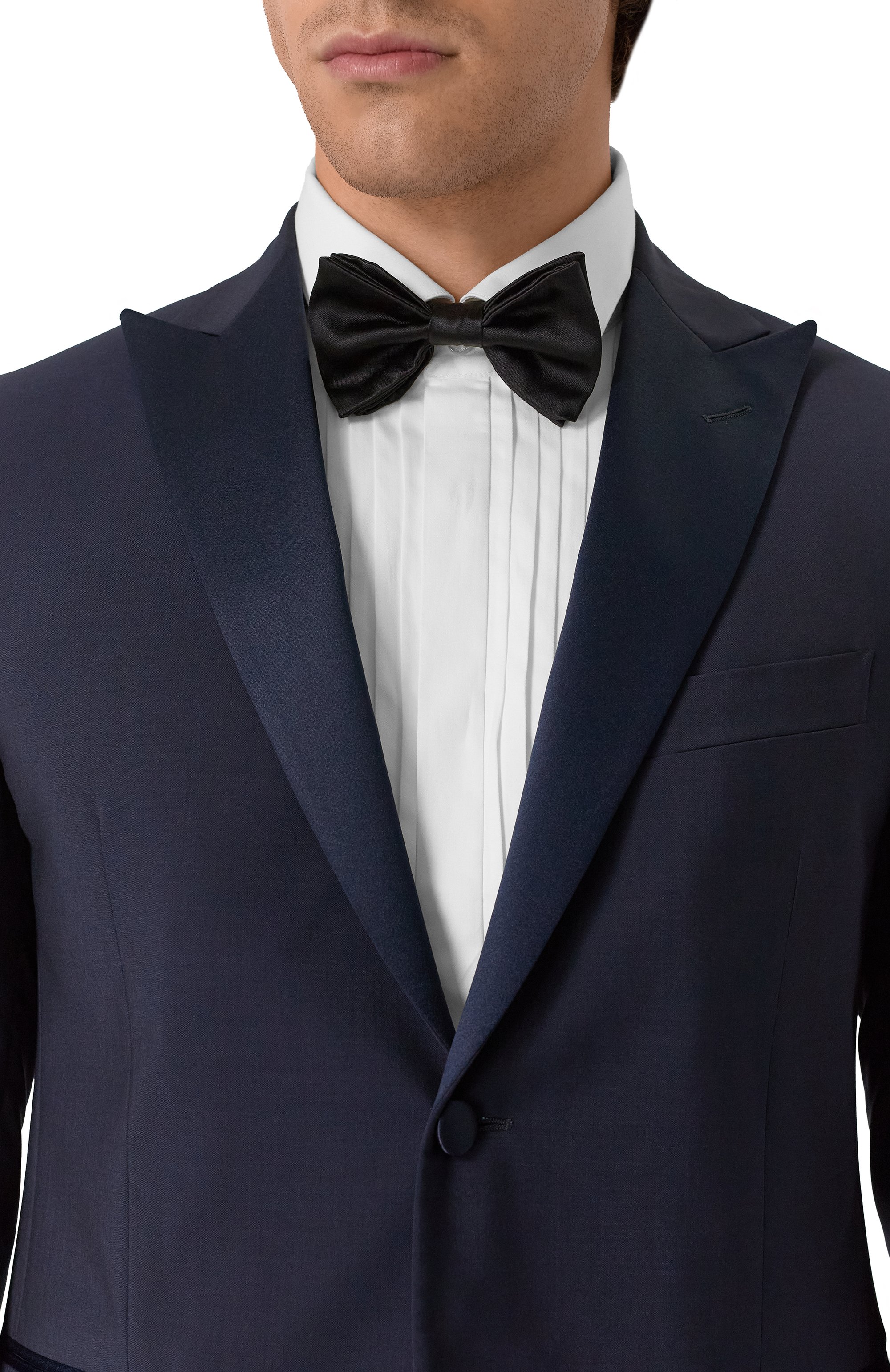 Шелковый галстук-бабочка KITON, арт. UPAPC0720101, фото 2