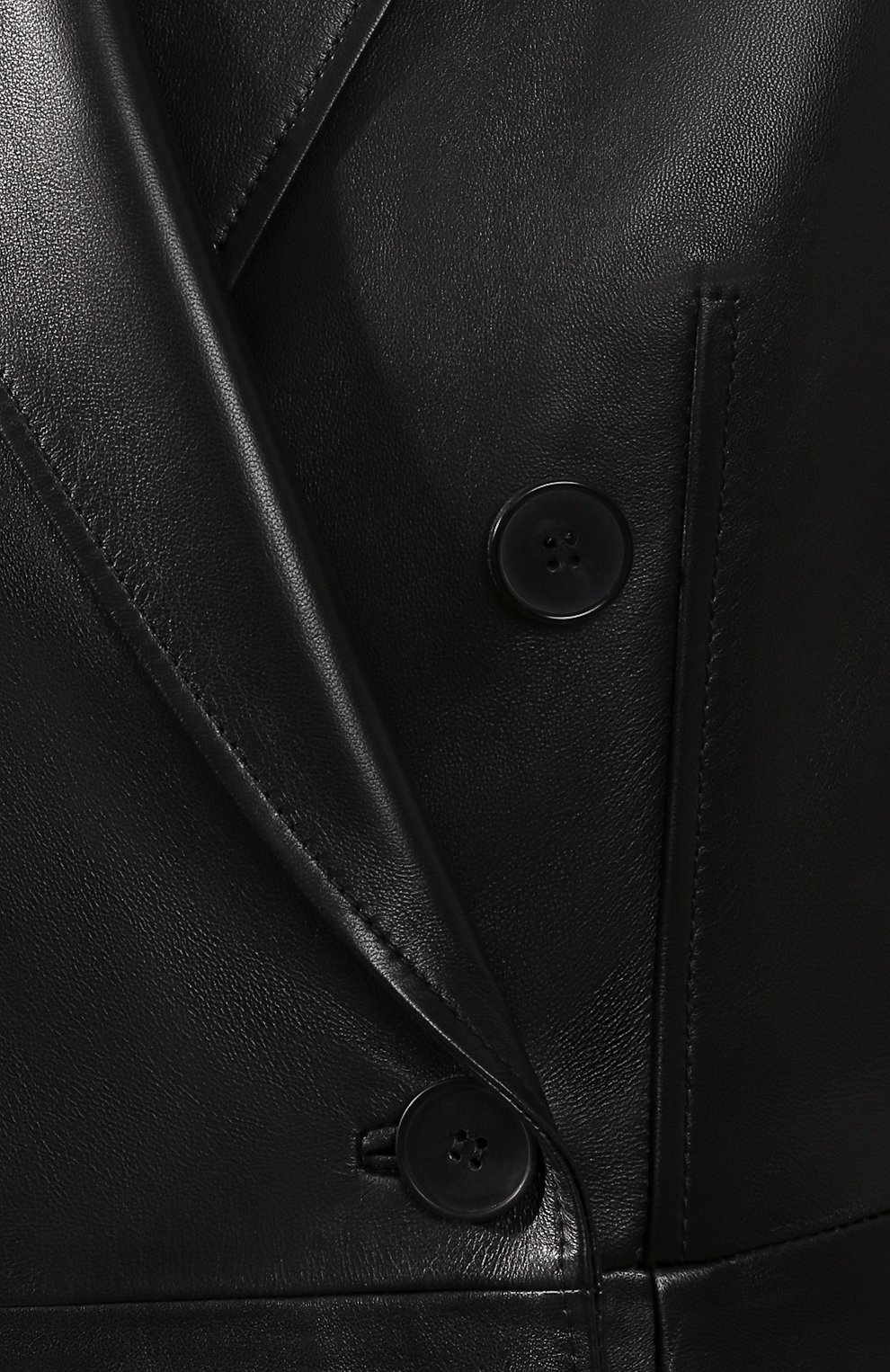 Кожаное пальто ALEXANDER MCQUEEN, арт. 585005/Q5AA0, фото 5