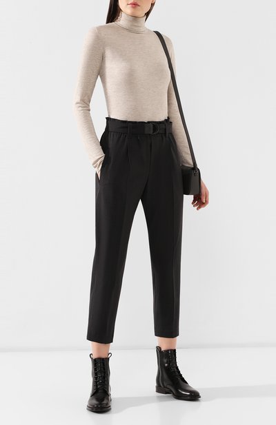 Брюки с поясом BRUNELLO CUCINELLI, арт. MPW07P7029, фото 2