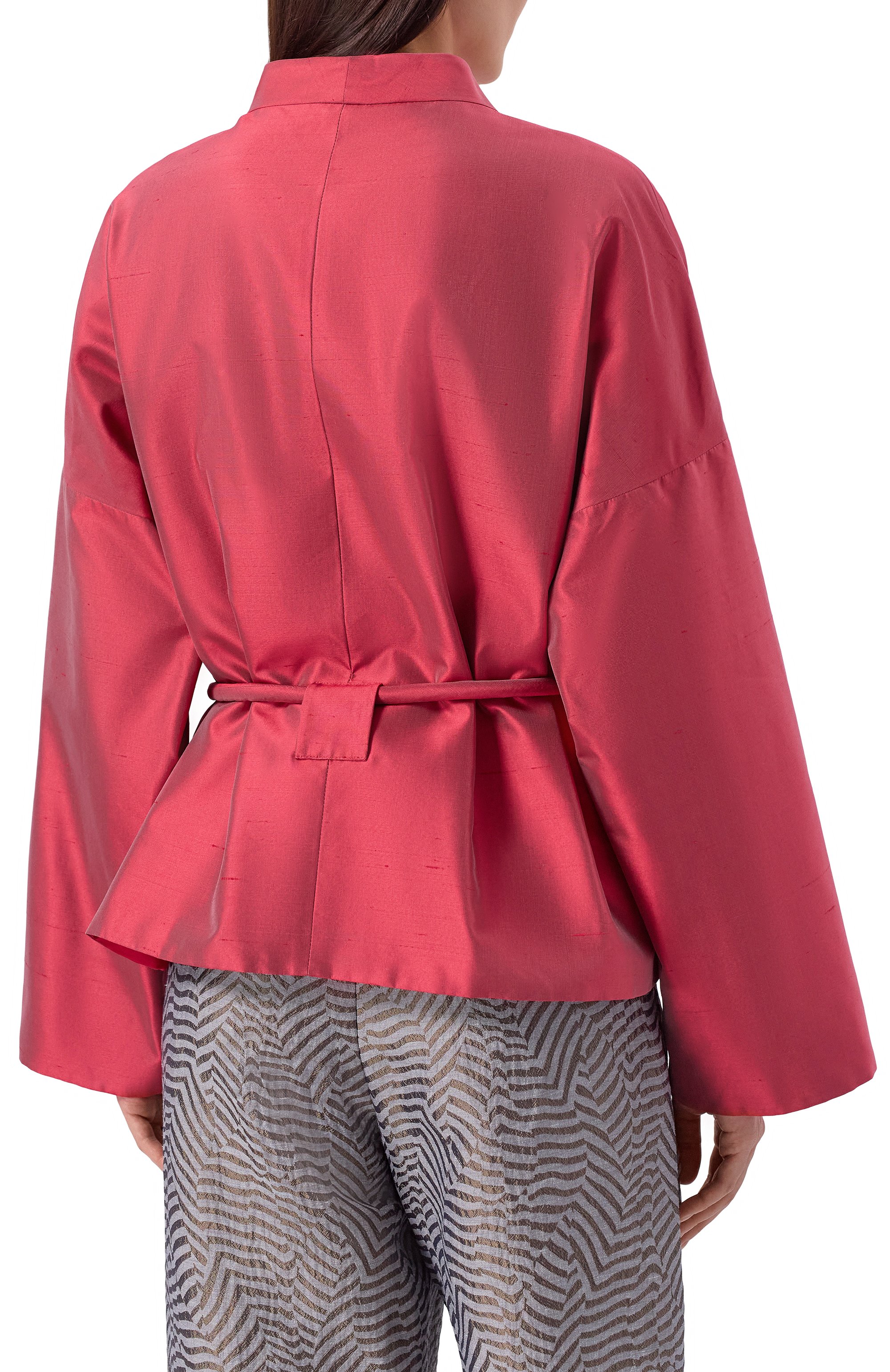 Шелковый жакет GIORGIO ARMANI, арт. GW002599/TE20009, фото 4