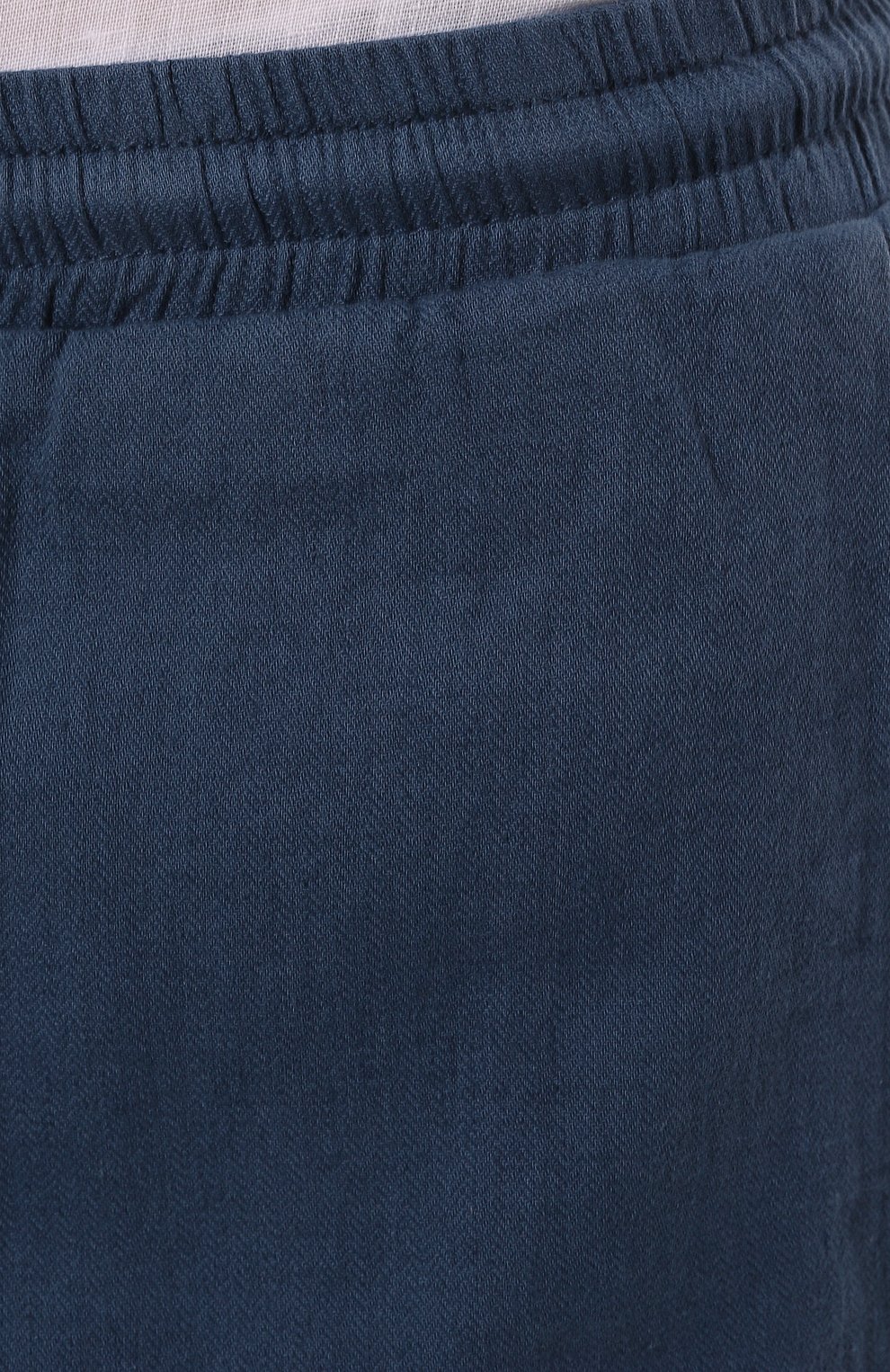 Брюки из хлопка и льна LA MARTINA синего цвета по цене 23550 руб., арт. VMT015/TW445, фото 5 Брюки из хлопка и льна LA MARTINA, арт. VMT015/TW445, фото 5