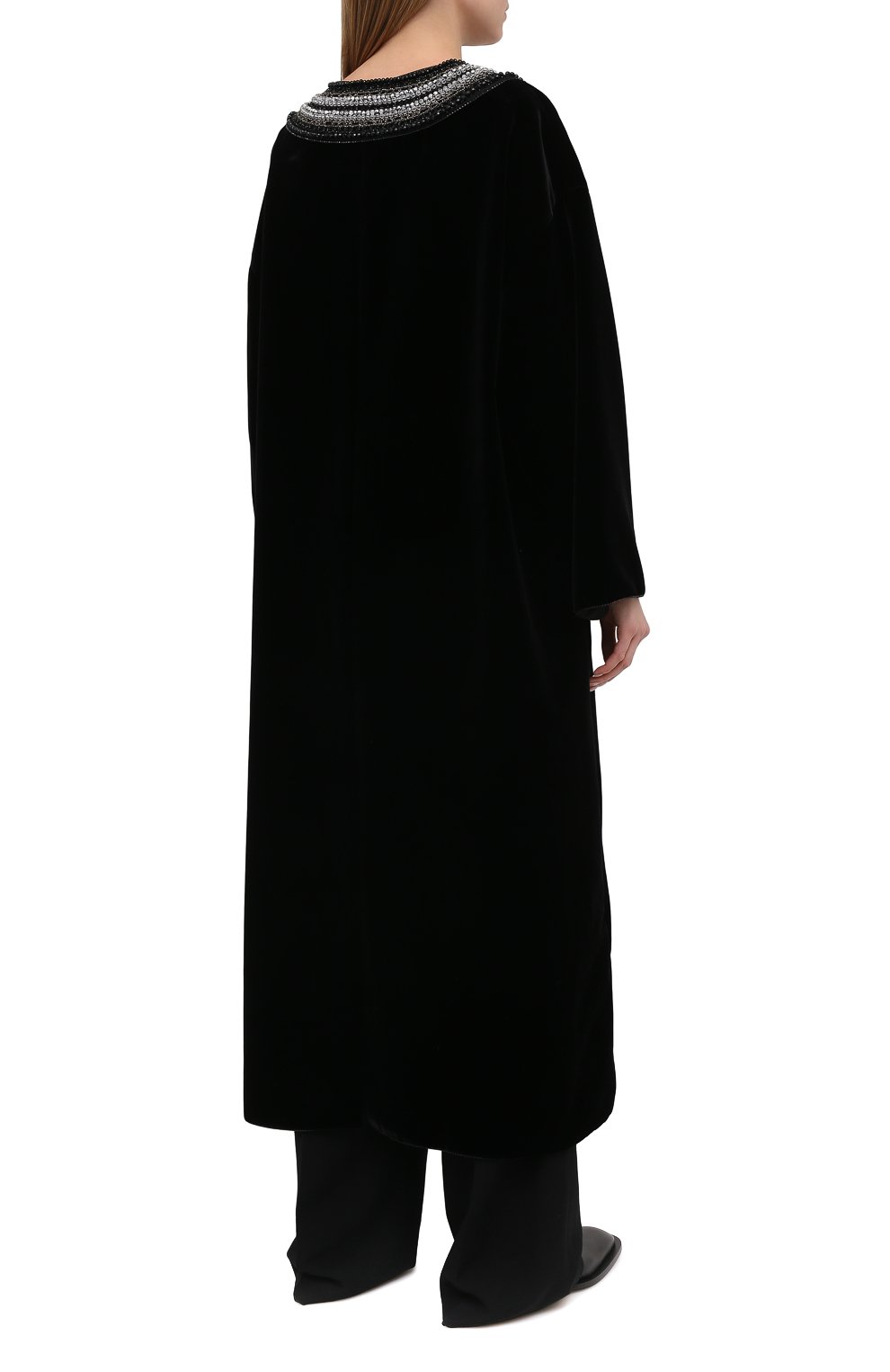 Бархатное пальто GIORGIO ARMANI, арт. 0WH0L06B/T028Q, фото 4