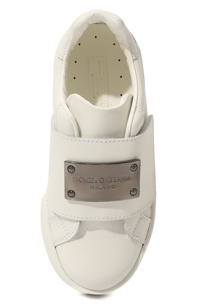 Кожаные кеды DOLCE & GABBANA, арт. DA5156/A3444/24-28, фото 4