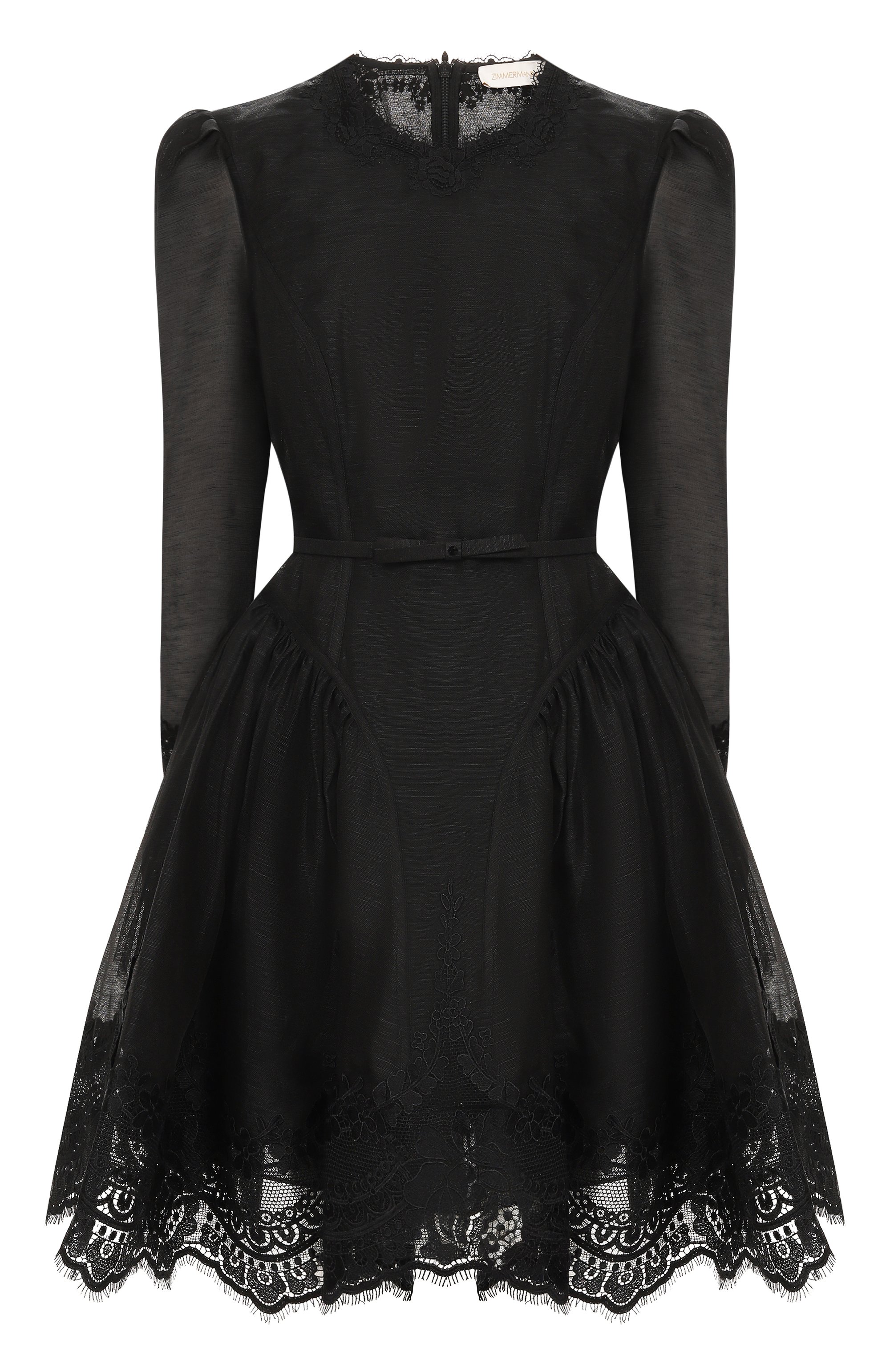 Платье изо льна и шелка ZIMMERMANN, арт. 5241DF251, фото 1