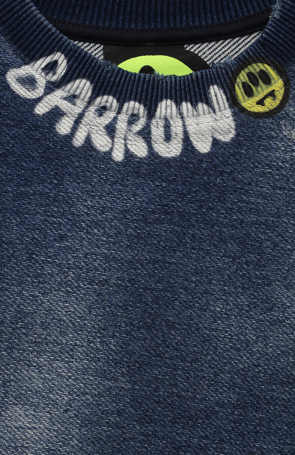 Хлопковый свитшот BARROW, арт. F4BKJUSW036, фото 3