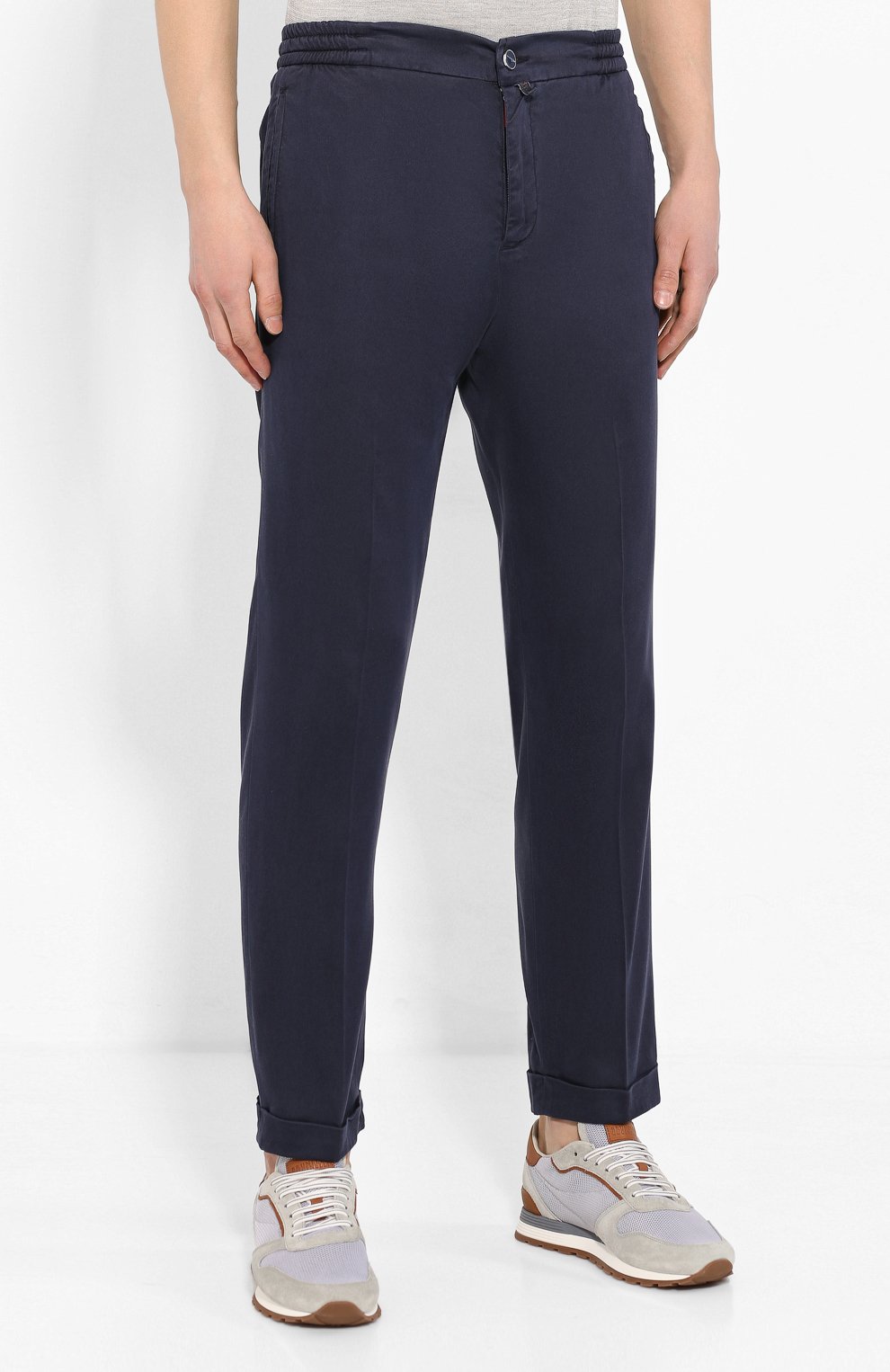 Льняные брюки KITON, арт. UFPLACJ07S40, фото 3