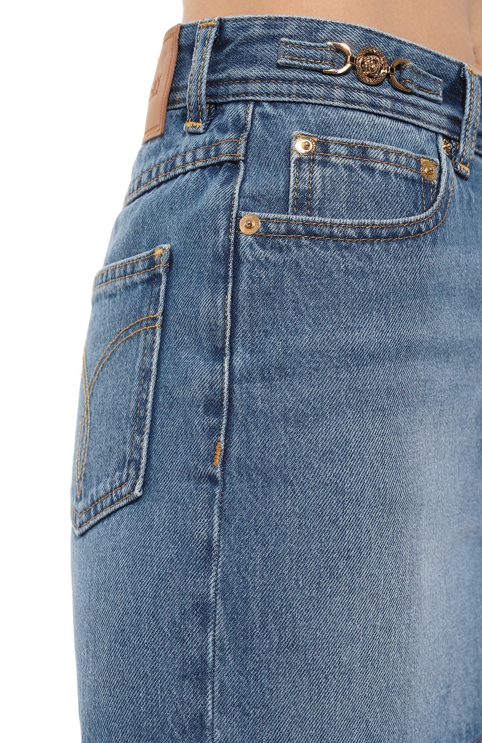 Джинсовая юбка VERSACE, арт. 1014105/1A10023, фото 5