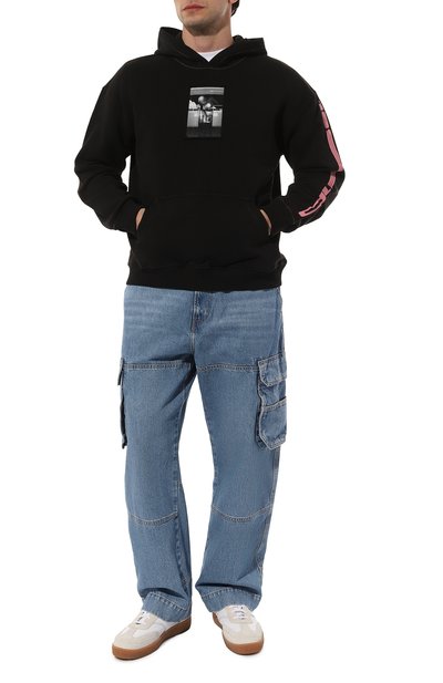 Хлопковое худи DIESEL, арт. A12283/0IEAX, фото 2