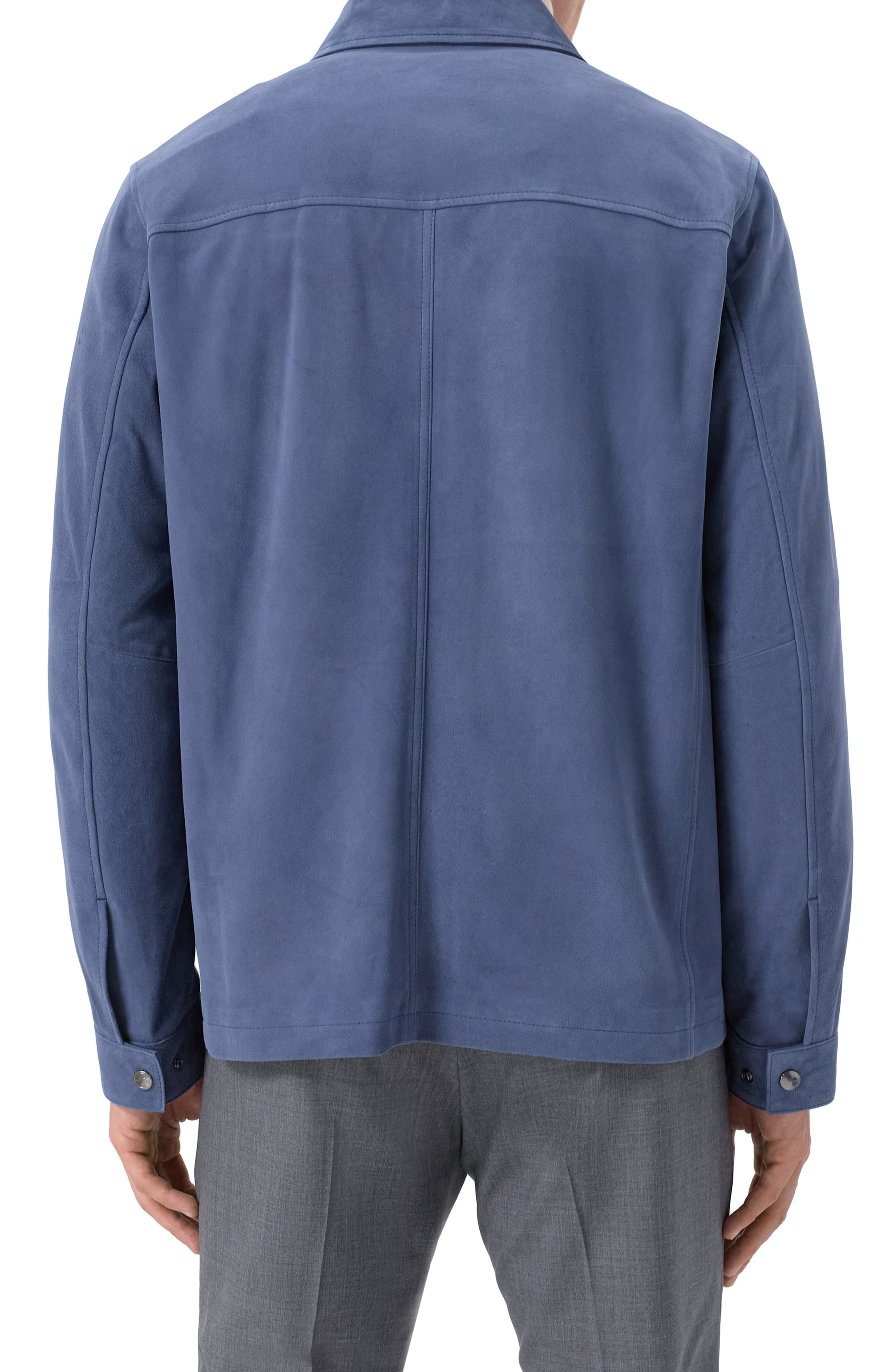 Замшевая куртка-рубашка PAUL&SHARK, арт. 25412707, фото 4