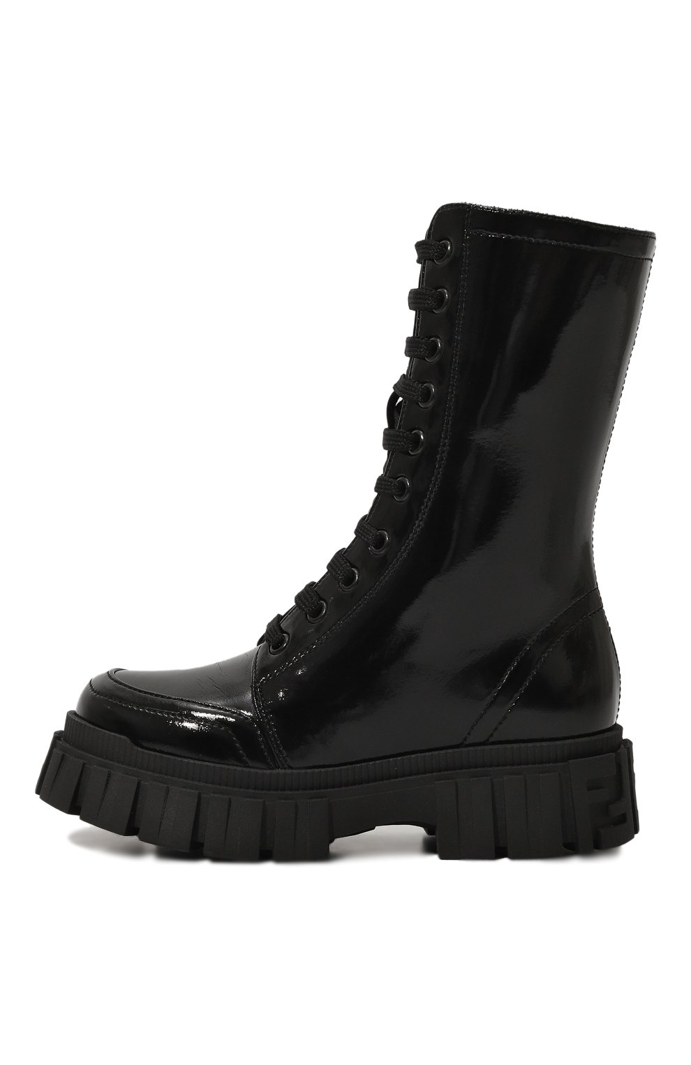 Ботинки FENDI черного цвета по цене 57000 руб., арт. JFR370/A8T9/28-31, фото 2 Ботинки FENDI, арт. JFR370/A8T9/28-31, фото 2