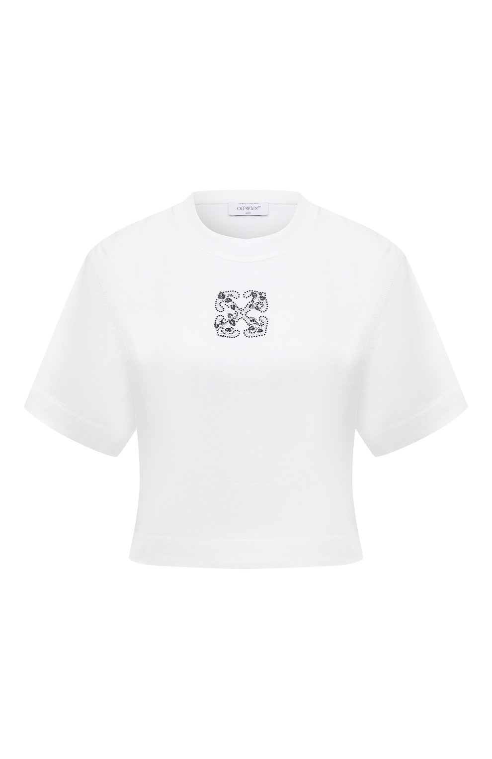 Хлопковая футболка OFF-WHITE, арт. 0WAA090S24JER005, фото 1