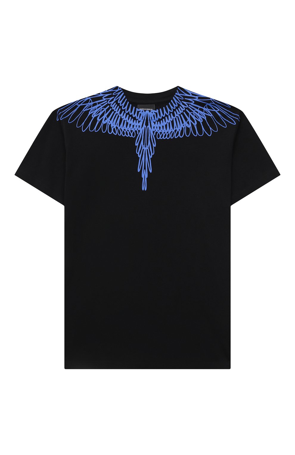 Хлопковая футболка MARCELO BURLON KIDS OF MILAN, арт. 21E/B/MB/1100/0010/2-6Y, фото 1