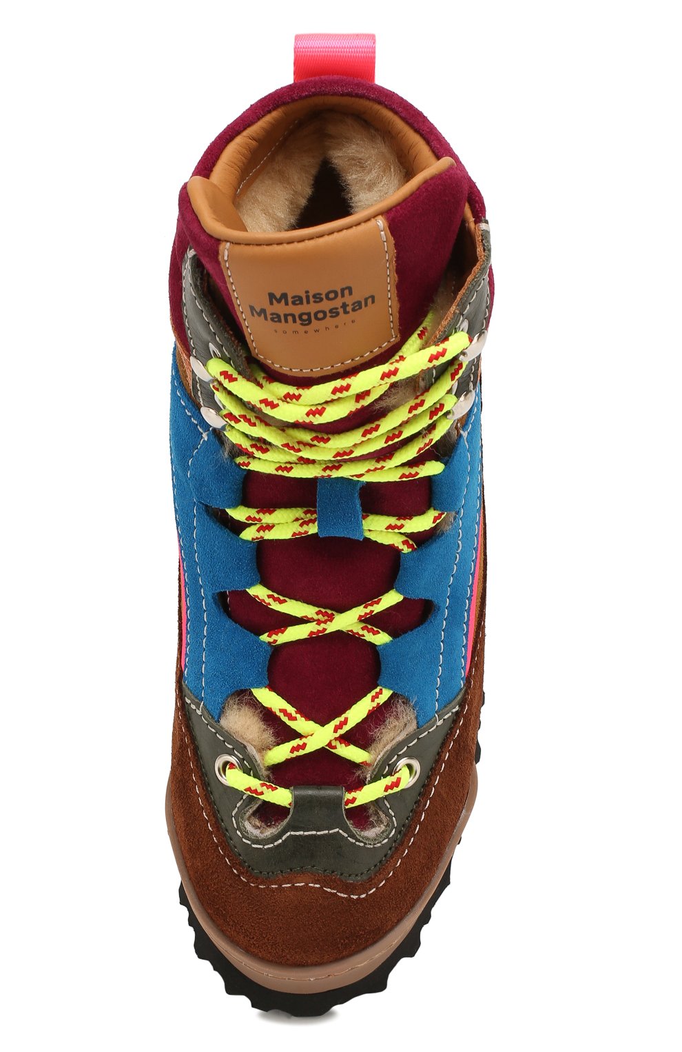 Замшевые ботинки MAISON MANGOSTAN, арт. 9383-000/35-39, фото 4