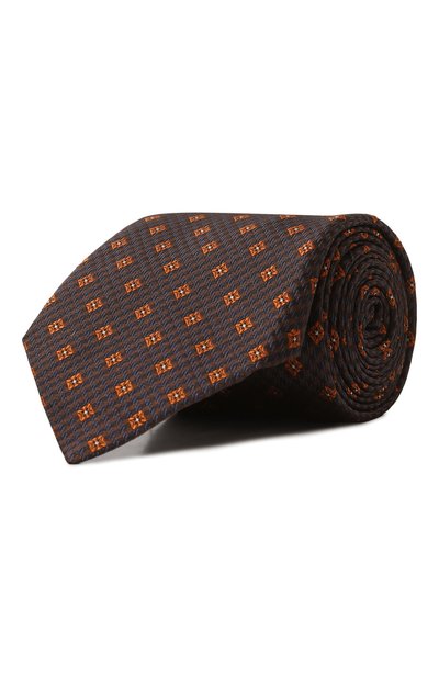 Шелковый галстук CANALI, арт. 18/HJ04070, фото 1