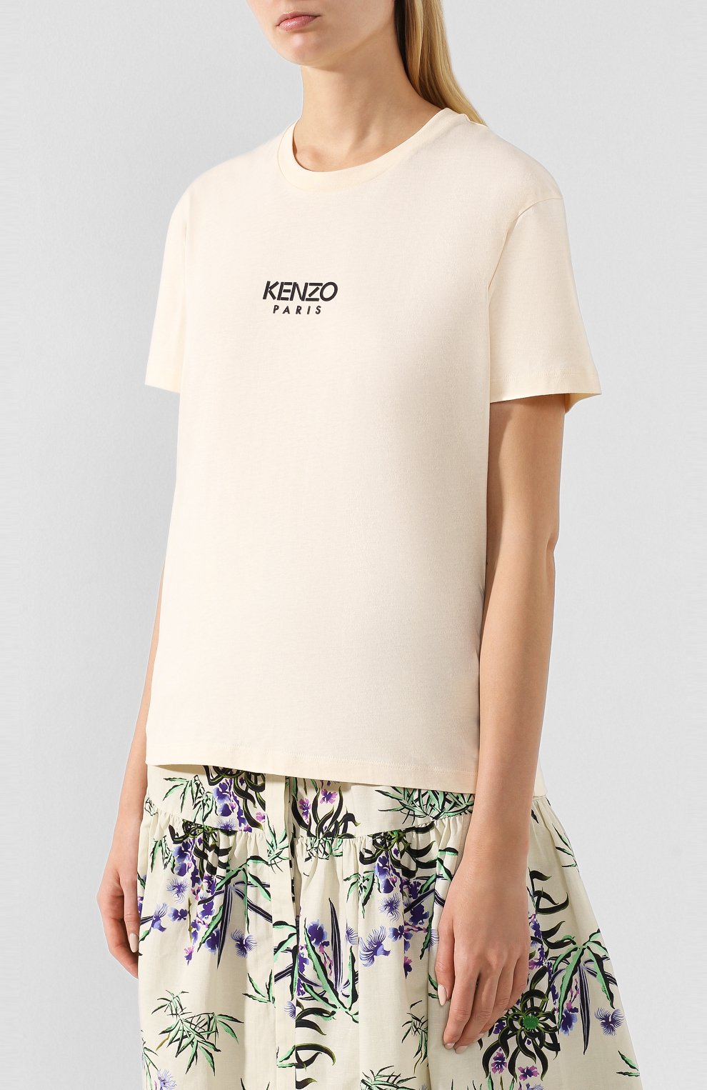 Хлопковая футболка KENZO, арт. FA52TS955937, фото 3