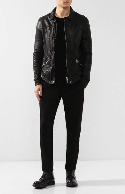 Кожаная куртка GIORGIO BRATO, арт. GU19S9006BISV, фото 2