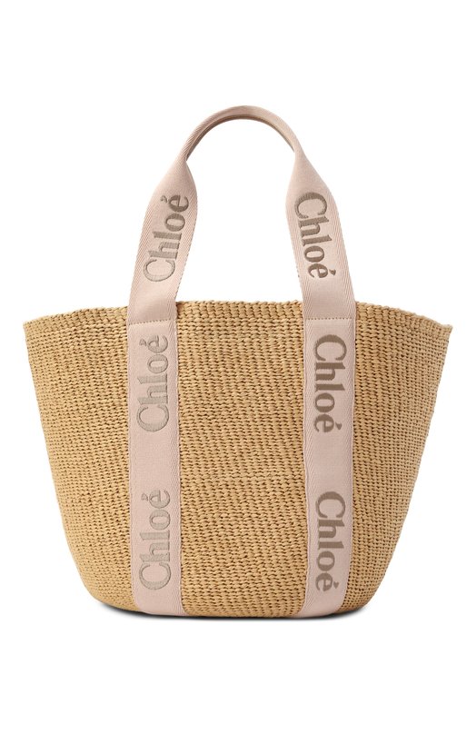Сумка Woody large Chloé CHC23AS380 Бежевый  CHC23AS380 Фото 6