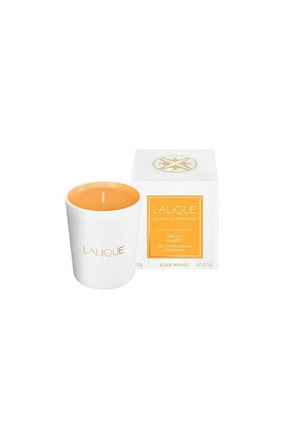 Свеча в стакане sweet amber LALIQUE, арт. BFFC10181